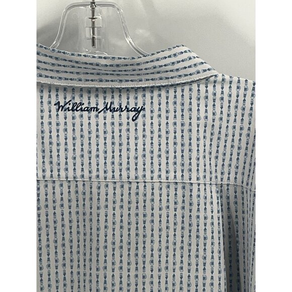 William Murray Short Sleeve Polo Shirt Sz XXL Mens Beer Mugs Blue - Picture 8 of 8
